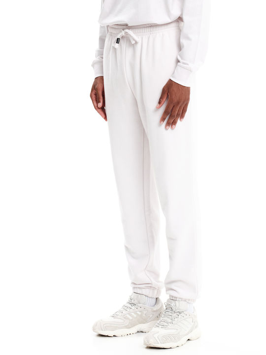 Emerson Men's Sweatpants with Rubber White