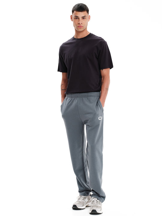 Sweatpants with Elastic Gray