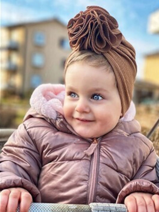 TakTakBaby Τουρμπάνι σε Ροζ Χρώμα