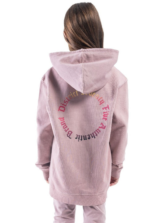 District75 Kids Blouse Long Sleeve Pink