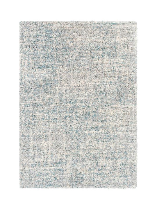 Saray Home Moroccan Thom Abstract Teppich Rechteckig Zottelig Blue