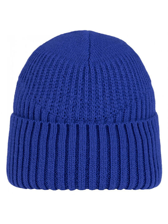 Buff Beanie Unisex Fleece Σκούφος Πλεκτός σε Μπλε χρώμα