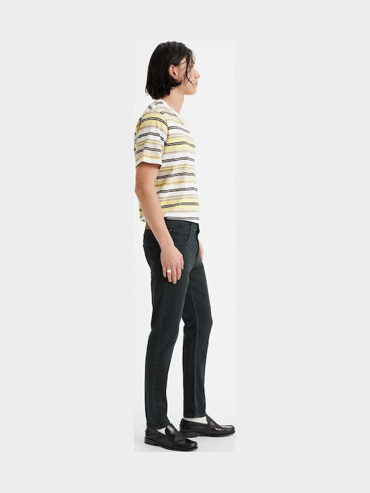 512 Ανδρικό Παντελόνι Τζιν με Slim Tapered Εφαρμογή Μαύρο