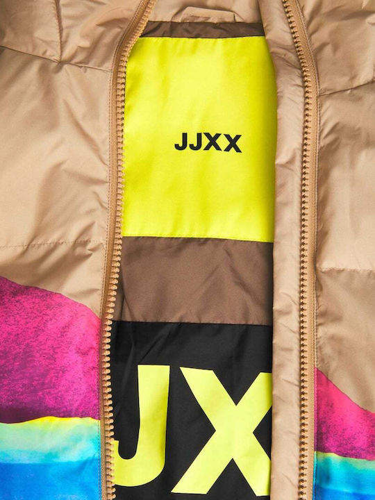 Κοντό Γυναικείο Puffer Μπουφάν για Χειμώνα