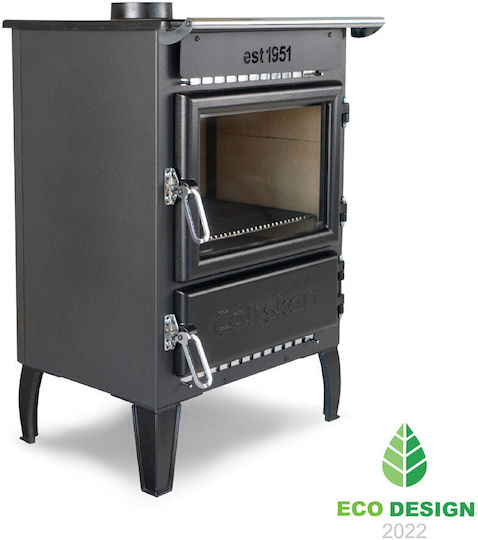 Caliskan 305 Steel Wood Stove 12.5kW Gray