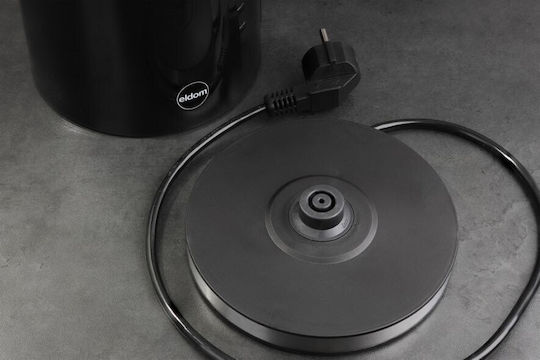 Eldom Βραστήρας 1.7lt 2200W Μαύρος