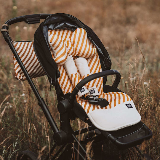 La Millou Stroller Seat Liner Organic Jersey 36.5x85cm Beige