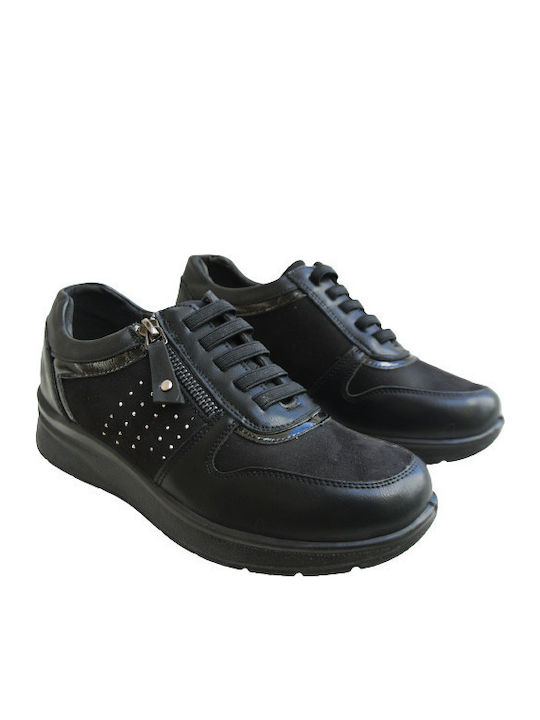 Γυναικεία Ανατομικά Sneakers Μαύρα