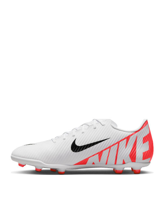 Nike Mercurial Vapor 15 Club Football Shoes with Cleats White