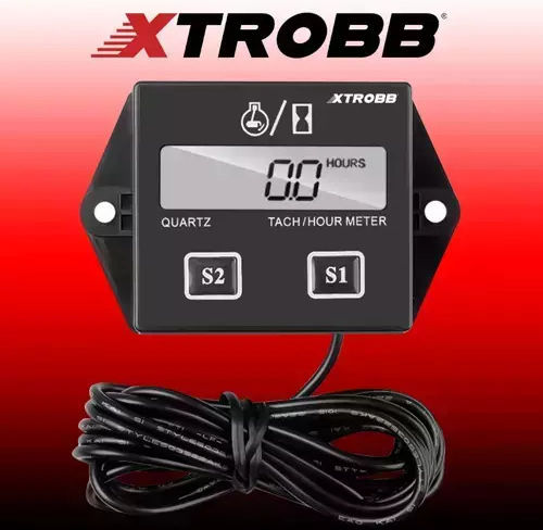 Xtrobb Contor de ore de funcționare pentru panou electric Digital Monofazat 19926