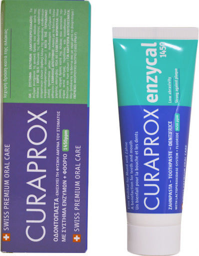 Curaprox Enzycal 1450 Οδοντόκρεμα για Πλάκα , Τερηδόνα & Περιοδοντίτιδα 75ml