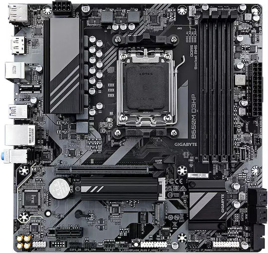 Gigabyte B650M D3HP Motherboard Micro ATX με AMD AM5 Socket