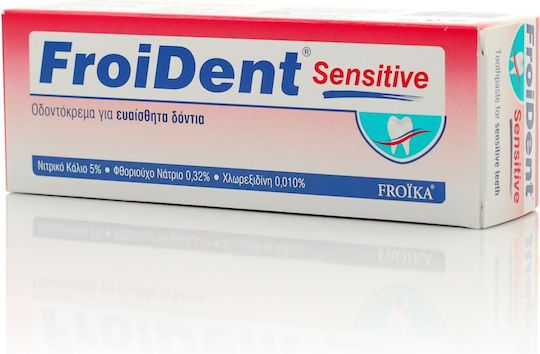 Froika Froident Sensitive Οδοντόκρεμα με Χλωρεξιδίνη για Ευαίσθητα Δόντια 75ml