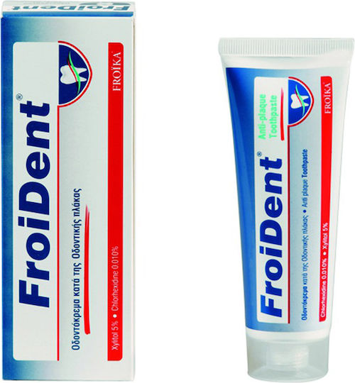 Froika Froident Anti-plaque Οδοντόκρεμα με Χλωρεξιδίνη για Πλάκα & Τερηδόνα 75ml