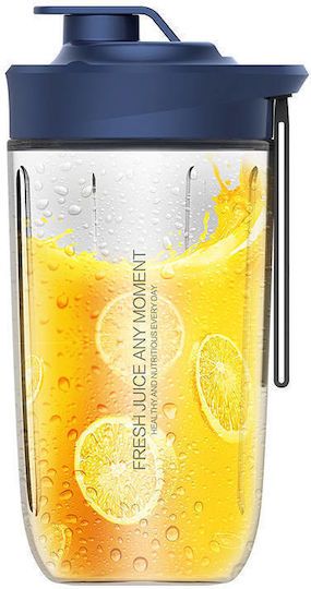 Deerma Μπλέντερ με Πλαστική Κανάτα 400 ml 140W Μπλε ΝU06
