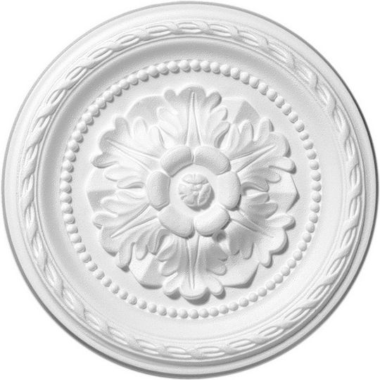 Deco Ceramica Rozetă De Tavan Pentru Iluminat Albă 3068-KALTS-ROZETA-DANIELLE