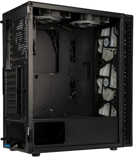 Kolink Observatory HF Glass ARGB Gaming Midi Tower Κουτί Υπολογιστή με Πλαϊνό Παράθυρο Μαύρο