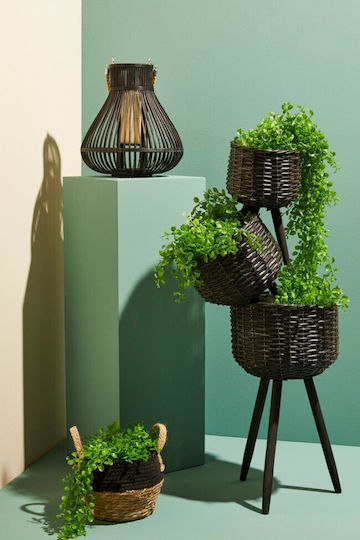 Bizzotto Blumentopfständer Schwarz
