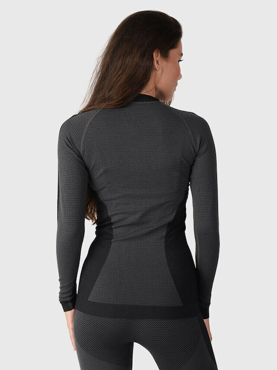 Brunotti Tanzias Women's Thermal Long-Sleeved Shirt Black