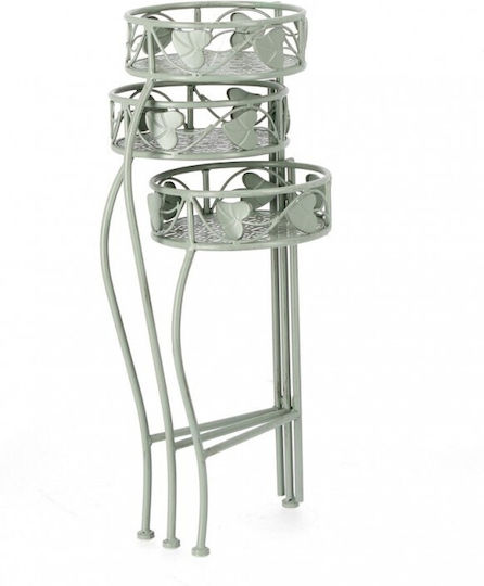Bizzotto Suport de plante Metal Verde 22bucx65buccm.