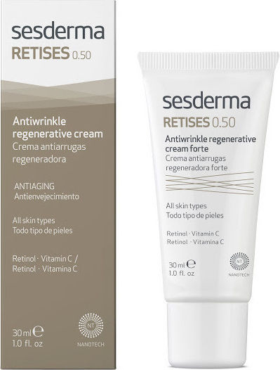 Sesderma Retises Κρέμα Προσώπου Ημέρας για Ενυδάτωση, Αντιγήρανση & Ανάπλαση με Ρετινόλη & Βιταμίνη C 30ml