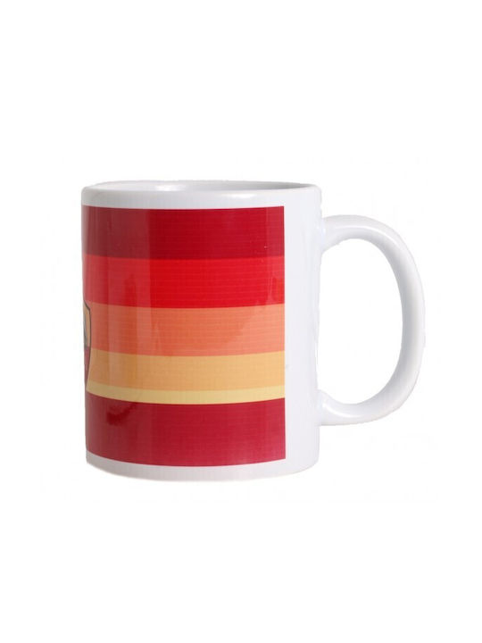 Roma Ceramic Cup Red 330ml