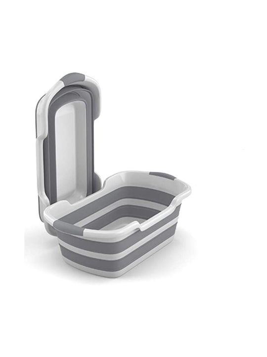 Storage Basket Plastic White 20lt 1pcs