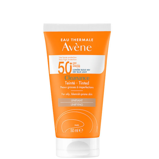 Eau Thermale Avène Clenance Anti-Imperfections Tinted Sonnencreme Creme Gesicht SPF50 mit Farbe 50ml
