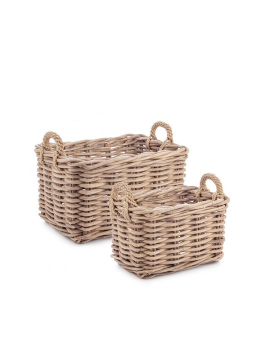 Coș decorativ Wicker Bizzotto