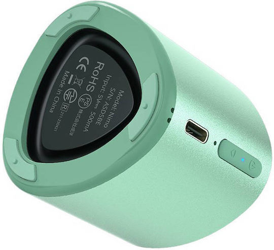 Tronsmart Nimo Αδιάβροχο Ηχείο Bluetooth 5W με Διάρκεια Μπαταρίας έως 12 ώρες Πράσινο