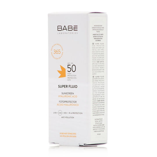 Babe Laboratorios Super Fluid Protecție solară Cremă Pentru față SPF50 50ml