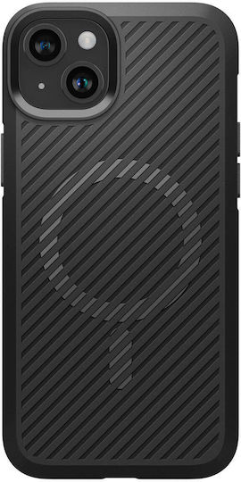 Spigen Core Armor MagFit Back Cover Σιλικόνης Μαύρο (iPhone 15 Plus)