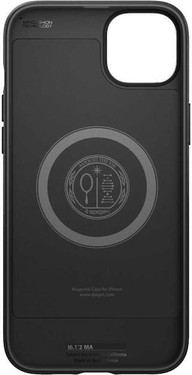 Spigen Mag Armor MagFit Back Cover Σιλικόνης Matte Black (iPhone 15 Pro)