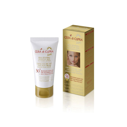 Cera di Cupra Sun Cream for Sensitive Skin Sunscreen Cream Face SPF50 75ml