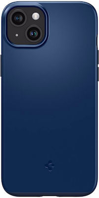 Spigen Thin Fit Back Cover Πλαστικό / Σιλικόνης Navy Μπλε (iPhone 15)