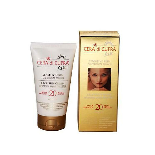 Cera di Cupra Sun Cream for Sensitive Skin Sunscreen Cream Face SPF20 75ml