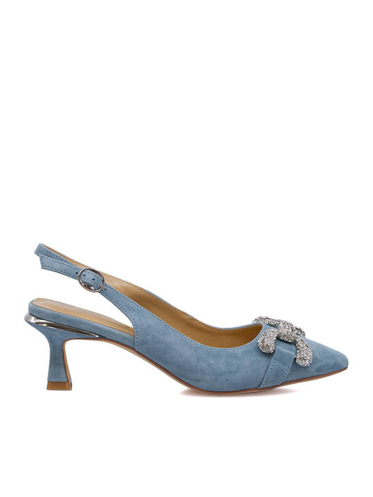 Pumps Hellblau