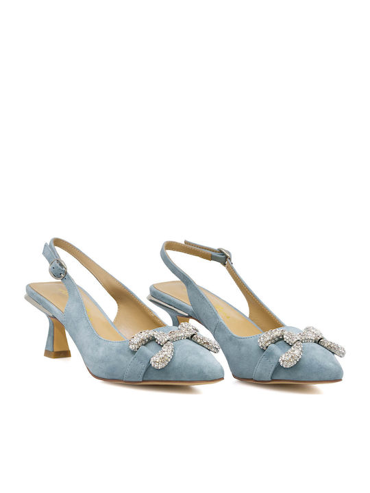 Pumps Hellblau