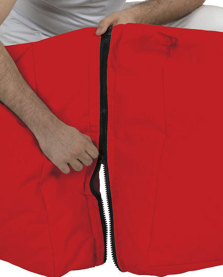 Πουφ Bett Siesta Red 55x40x180cm