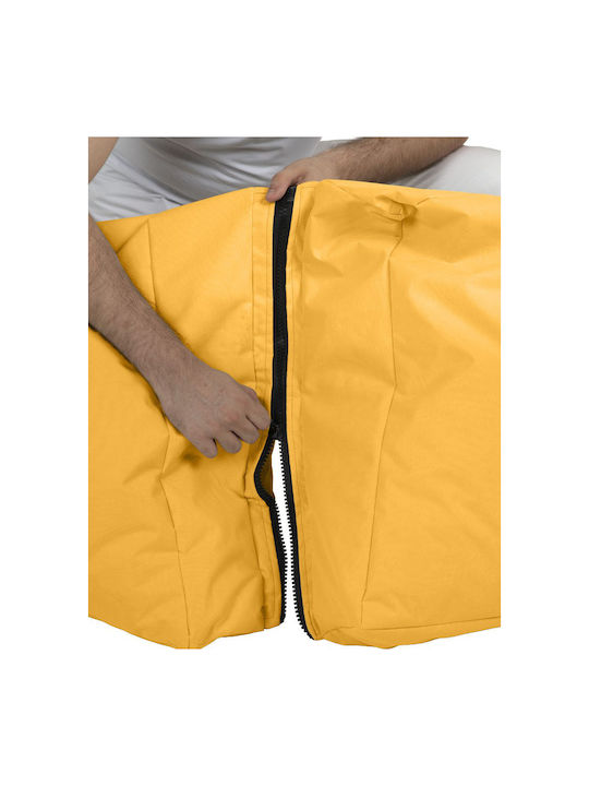 Πουφ Bett Siesta Yellow 55x40x180cm