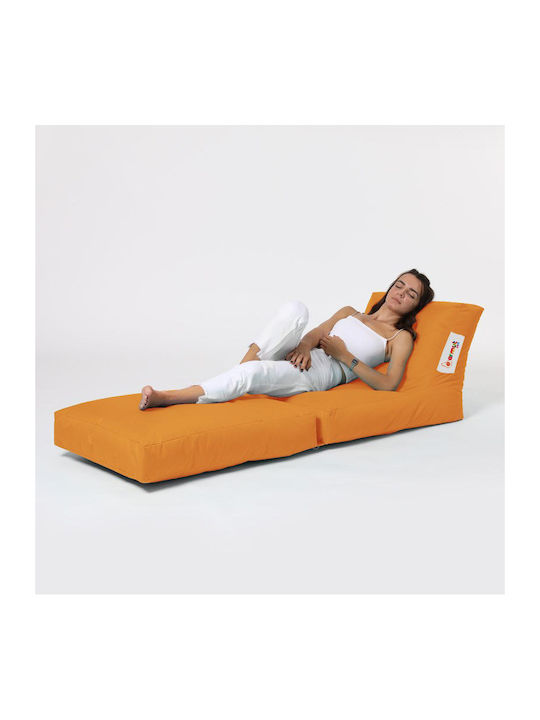 Πουφ Ξαπλώστρα Αδιάβροχη Siesta Πορτοκαλί 55x40x180cm
