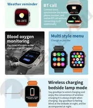 S8 Ultra Max Titanium Smartwatch with Heart Rate Monitor (Black)