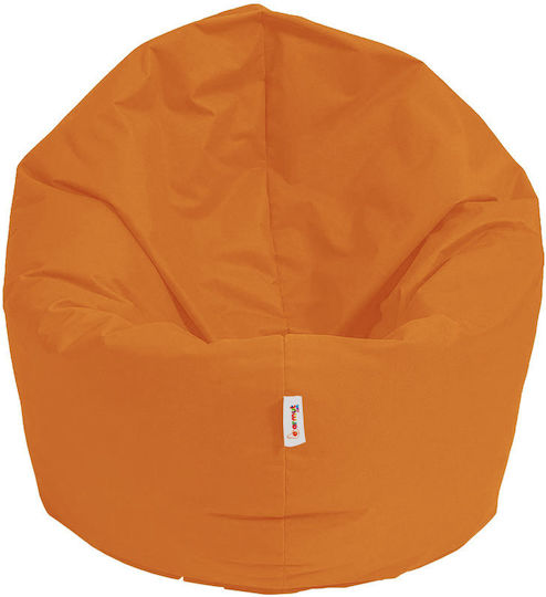Πουφ Nackenrolle Iyzi Orange 100x100x20cm