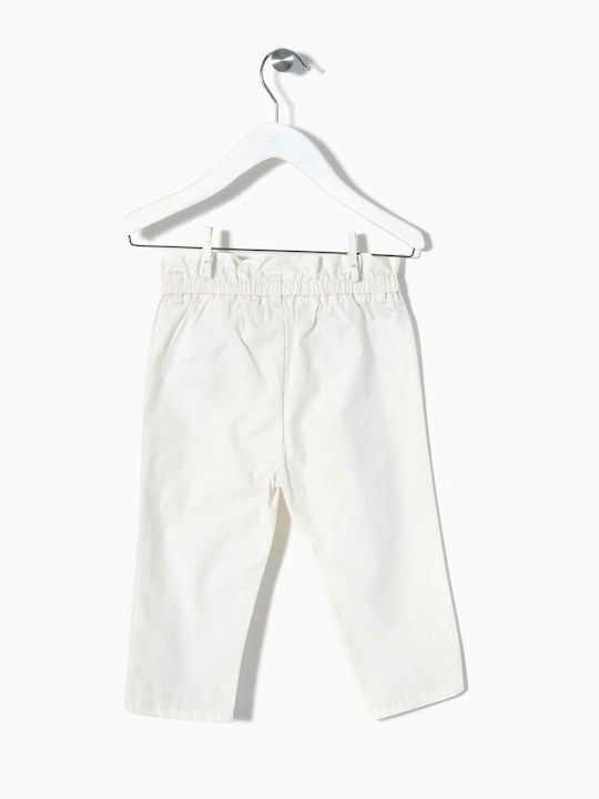 Zippy Girls Fabric Trouser Zy Βρεφικό White