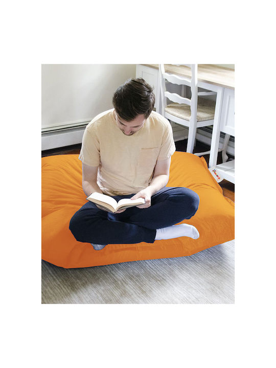 Πуф Болстър Водоустойчив Orange 100x100см