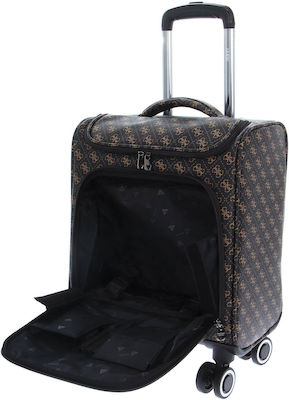 Guess Cabin Suitcase H40cm Brown