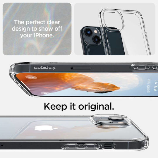 Spigen Ultra Hybrid Back Cover Plastic 2mm Navy Blue (iPhone 15)