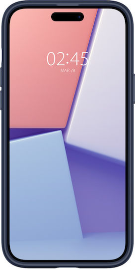 Spigen Ultra Hybrid Back Cover Plastic 2mm Navy Blue (iPhone 15)