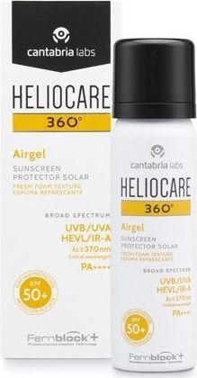 Cantabria labs Heliocare 360 Airgel + Αντηλιακό Gel Προσώπου SPF50 60ml