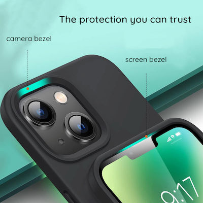 Techsuit Lanyard Back Cover Σιλικόνης με Λουράκι Ροζ (iPhone 15)